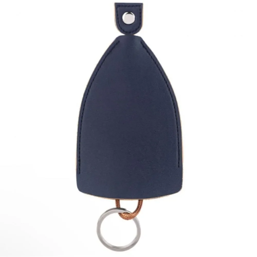 New Ganz Car Key Keeper Key Ring w/Laser Engraved Design. Designer Luxury